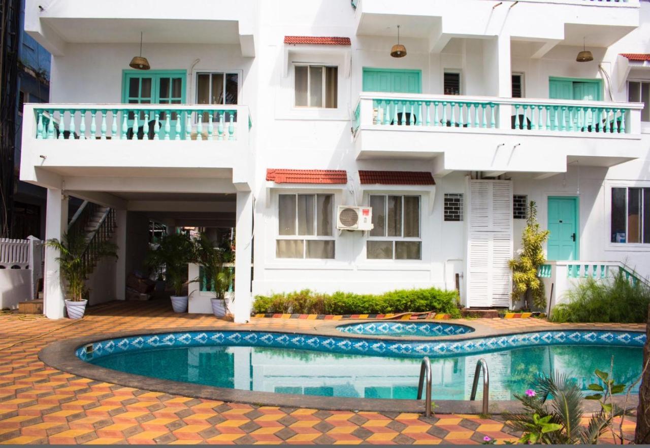 The Turquoiise House Hotel Morjim Exterior foto