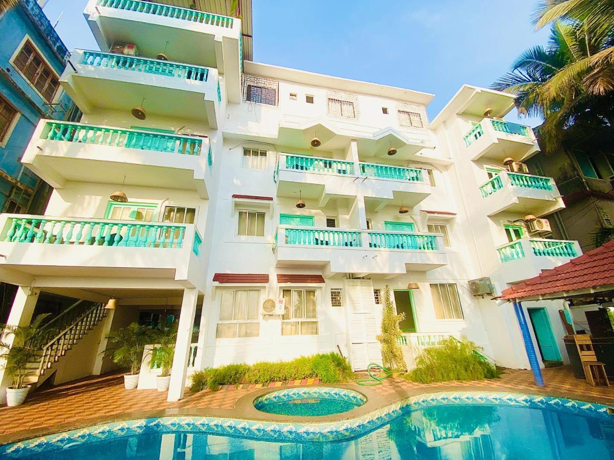The Turquoiise House Hotel Morjim Exterior foto