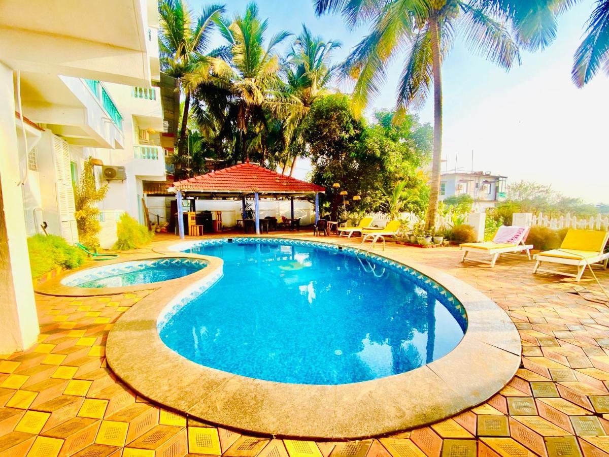 The Turquoiise House Hotel Morjim Exterior foto